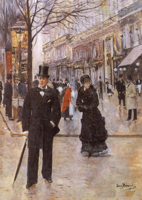 Beraud, Jean On the Boulevard